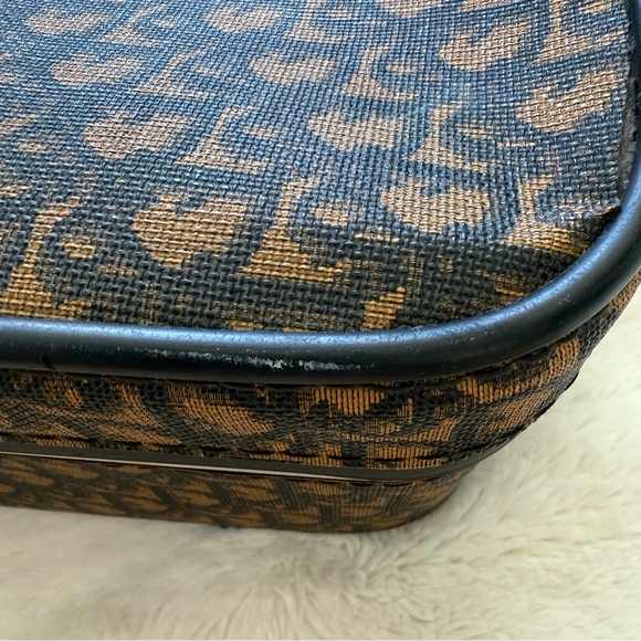 Vintage 1970s Christian Dior Diorissimo Pullman Suitcase 100% Authentic 28x18x8 - Picture 6 of 16